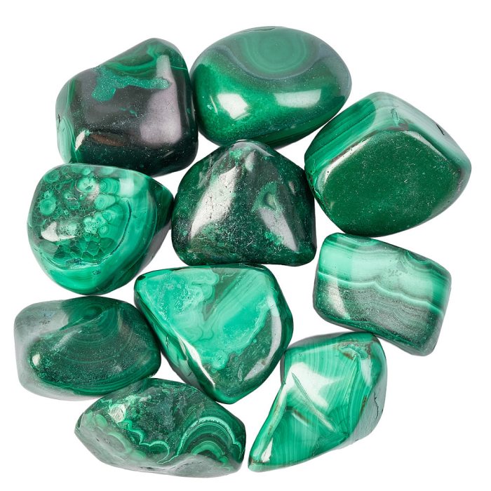 Malachite Tumblestone Refill (10pc) NFD