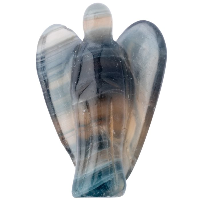 1" Fluorite Pocket Angel (1pc) NETT