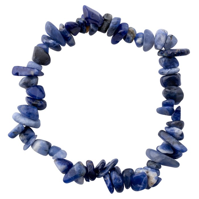 7.5" Sodalite Chip Bracelet (1pc) NETT