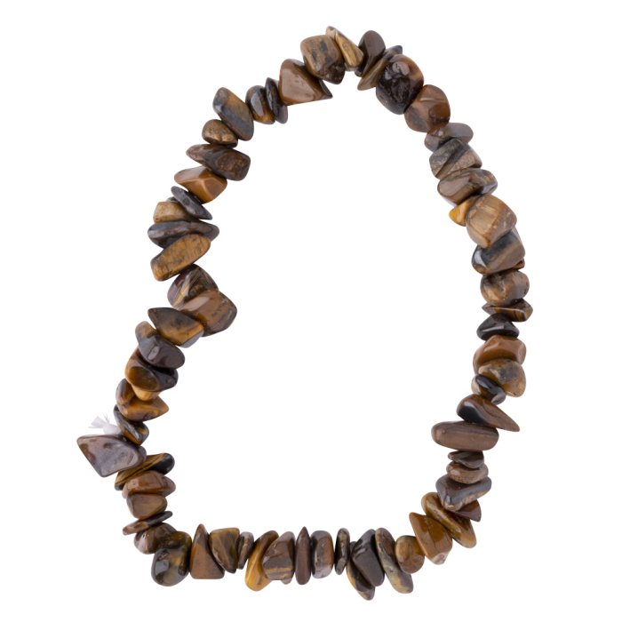 7.5" Tiger Eye Chip Bracelet (1pc) NETT