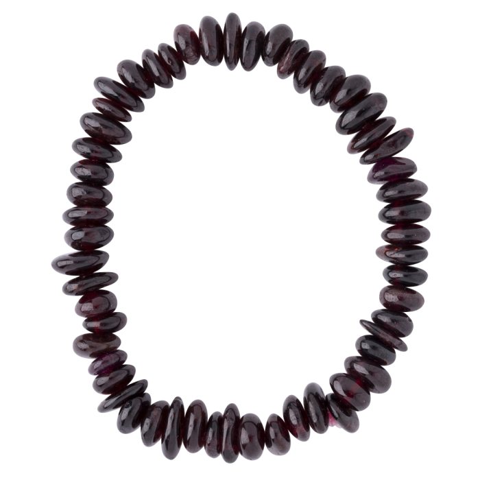 7.5" Garnet Chip Bracelet (1pc) NETT