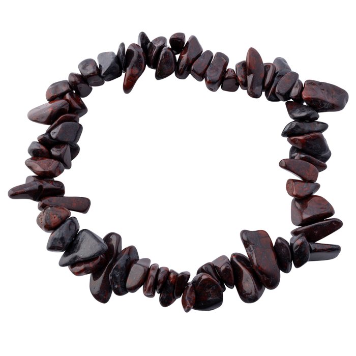 7.5" Breciated Jasper Chip Bracelet (1pc) NETT
