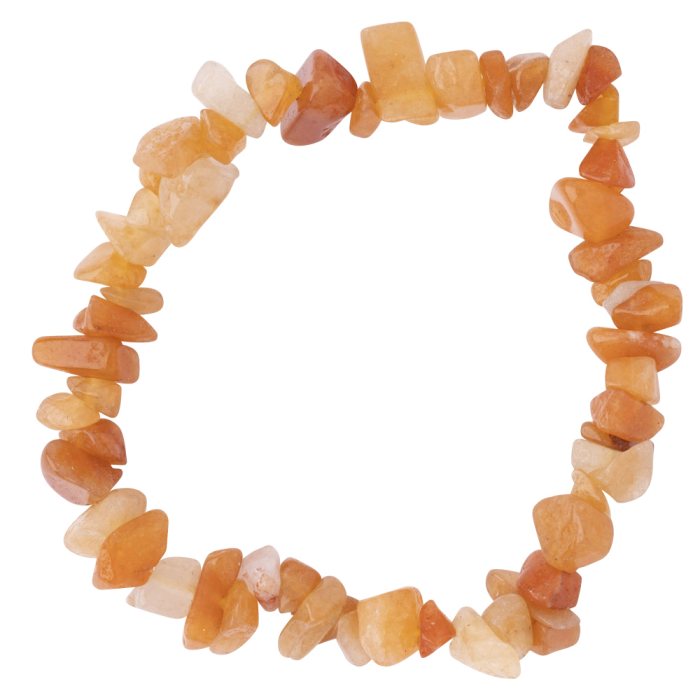 7.5" Red Aventurine Chip Bracelet (1pc) NETT