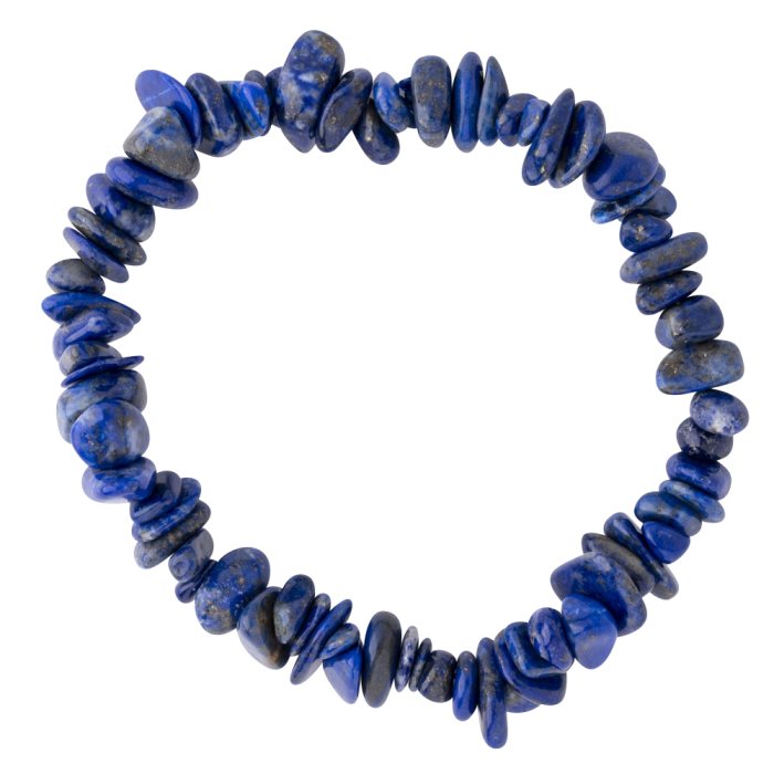 7.5" Freeform Chip Lapis AB Bracelet (1 Piece) NETT