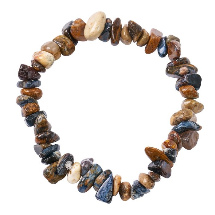 7.5" Pietersite Chip Bracelet (1pc)