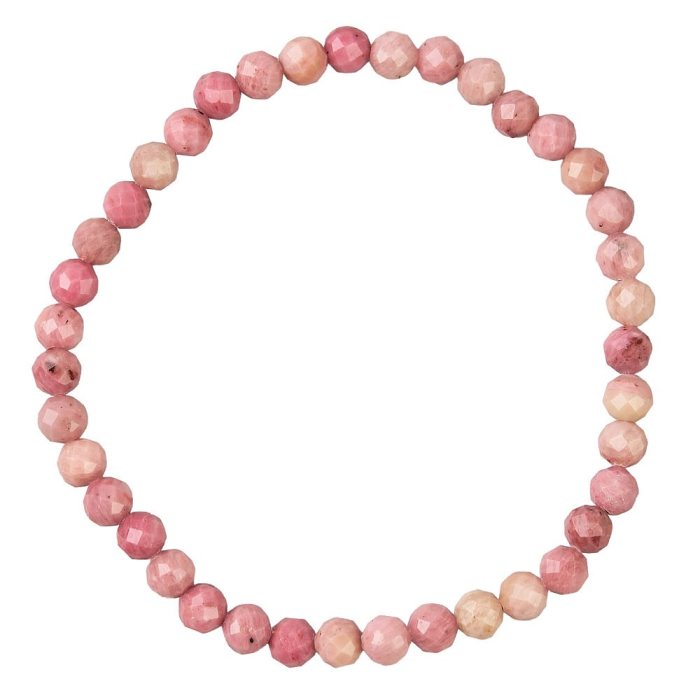 4mm Faceted Rhodonite Bracelet (1pc)