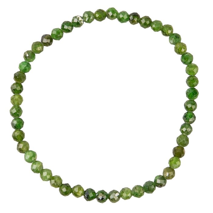 4mm Faceted Diopside Bracelet (1pc)