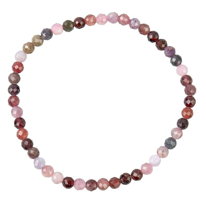 4mm Multi Spinel Faceted Bracelet (1pc)