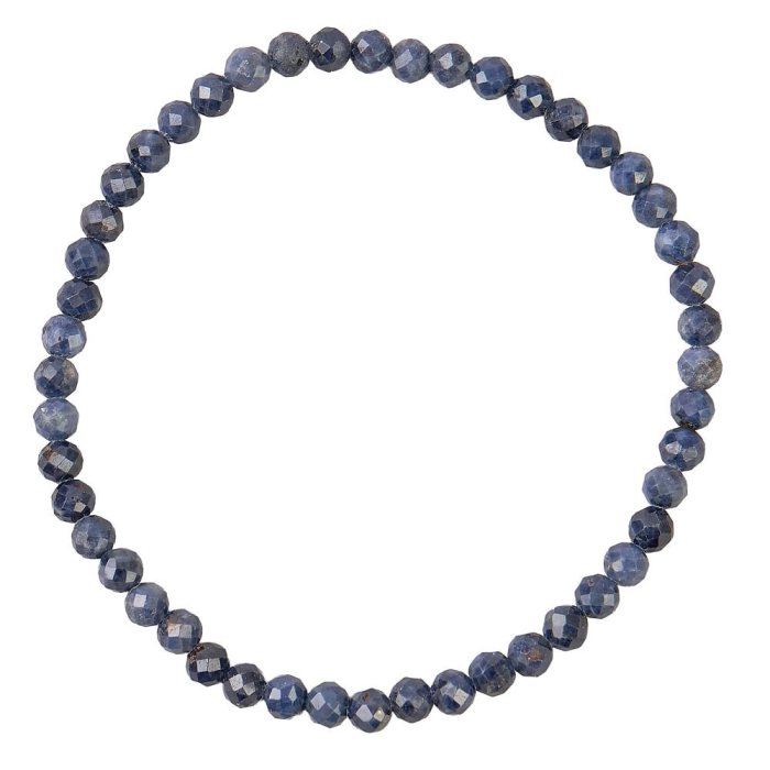 4mm Faceted Sapphire Bracelet (1pc) 