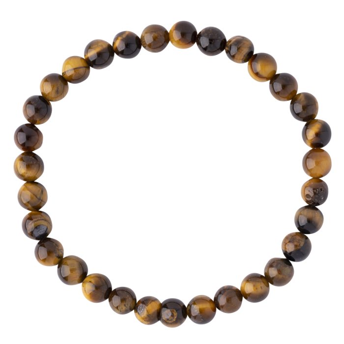 6mm Tiger Eye Bead Bracelet (1pc) NETT