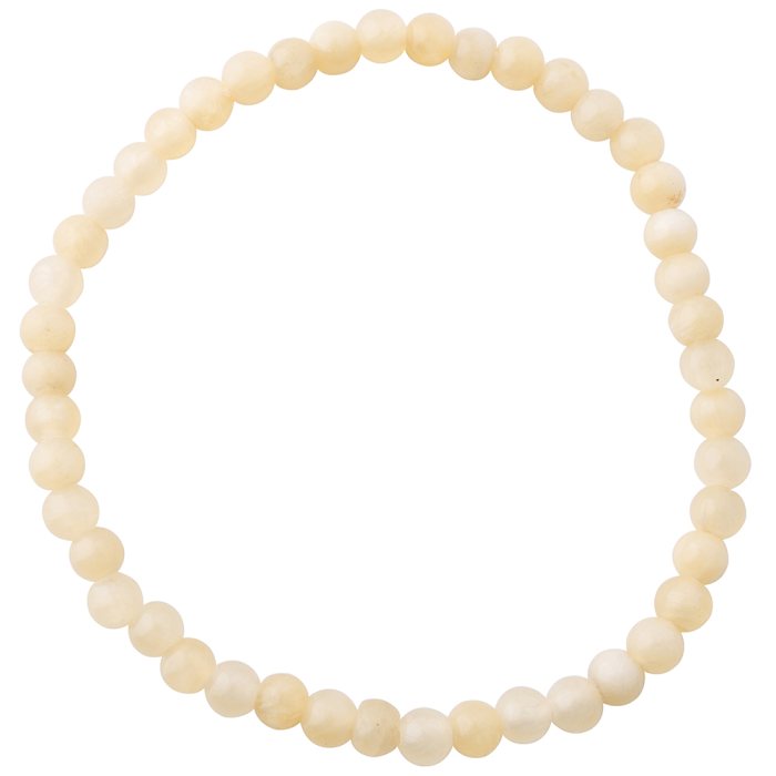 4mm Aragonite Bead Bracelet (1pc) NETT