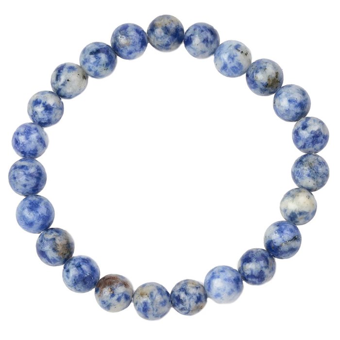 8mm Brazilian Sodalite Bead Bracelet (1pc)