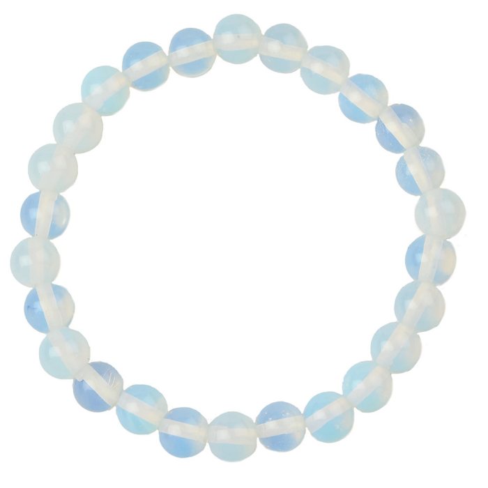 8mm Opalite Bead Bracelet (1pc)