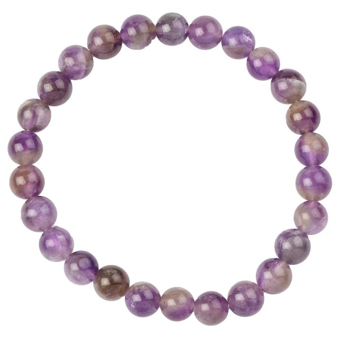 8mm Amethyst Bead Bracelet (1pc)