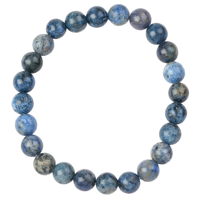8mm Dumortierite Bead Bracelet (1pc)
