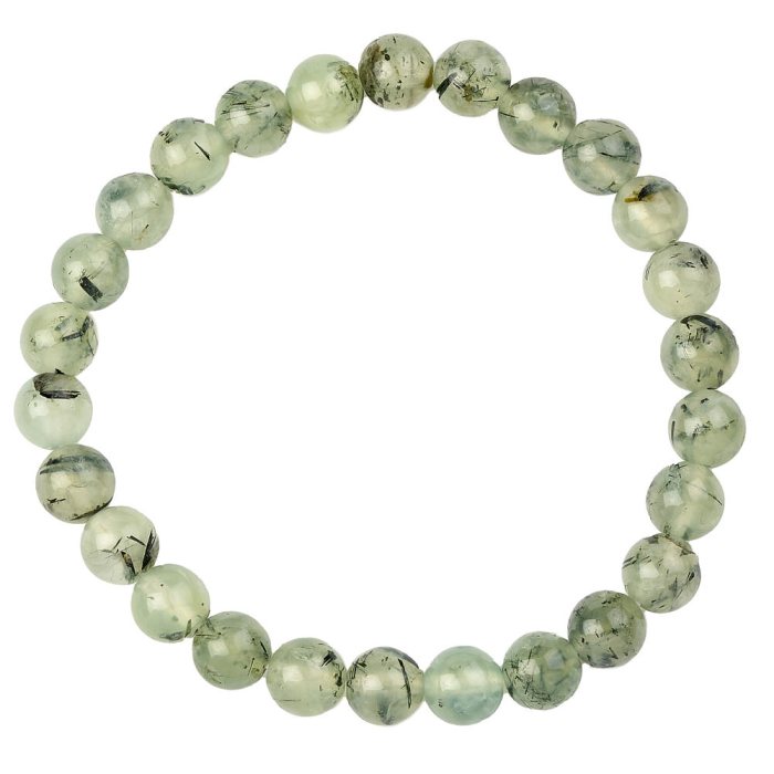 8mm Prehnite Bead Bracelet (1pc)