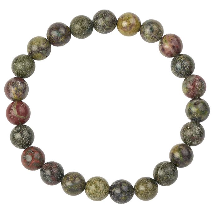 8mm Bead Bracelet Dragon Stone (1pc)
