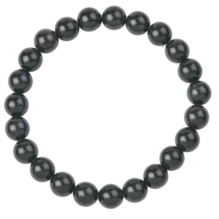 8mm Shungite Bead Bracelet (1pc)