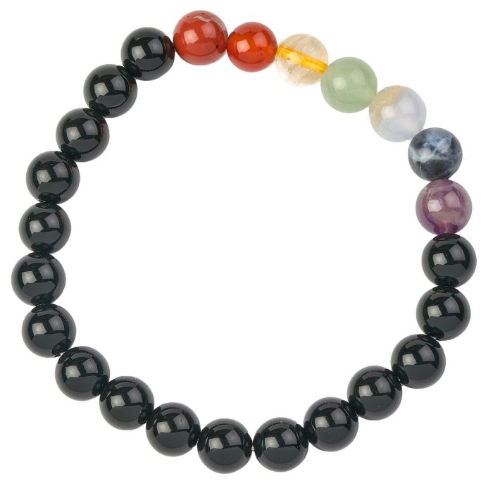 8mm Bead Bracelet Chakra (1pc)