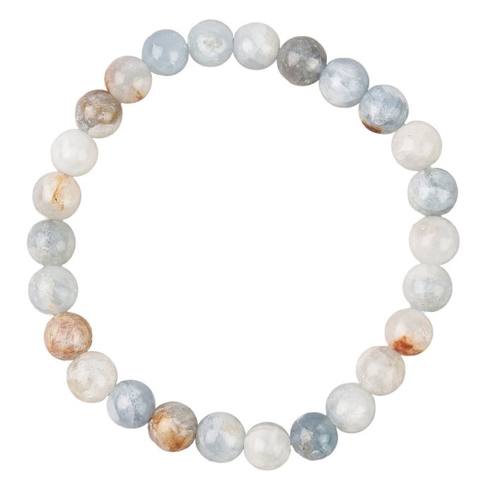 7mm Celestite Bead Bracelet (1pc)