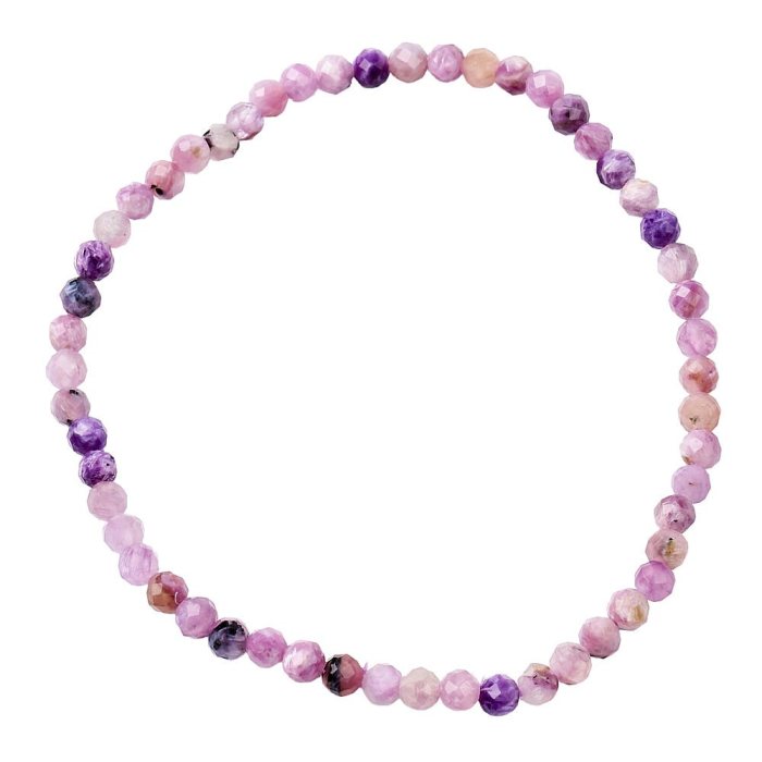 3mm Charoite Faceted Bracelet (1pc)