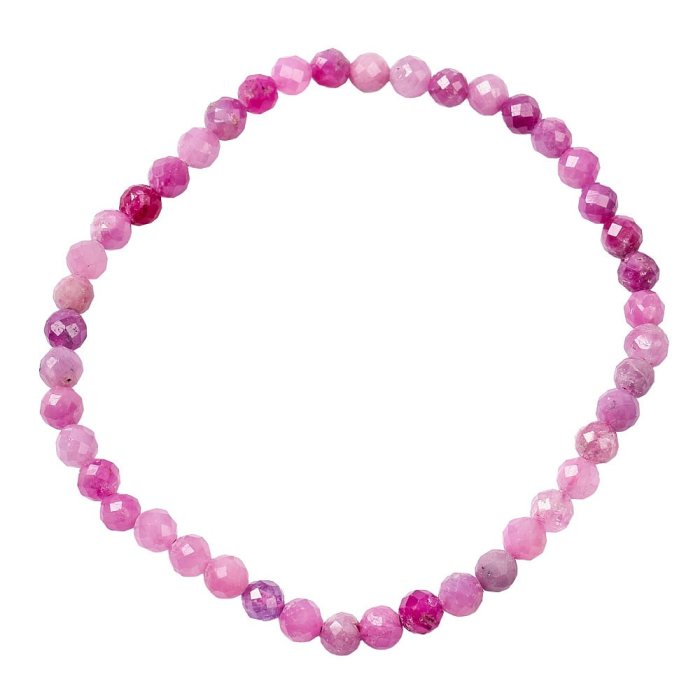 4mm Faceted Ruby Bracelet (1pc) NETT