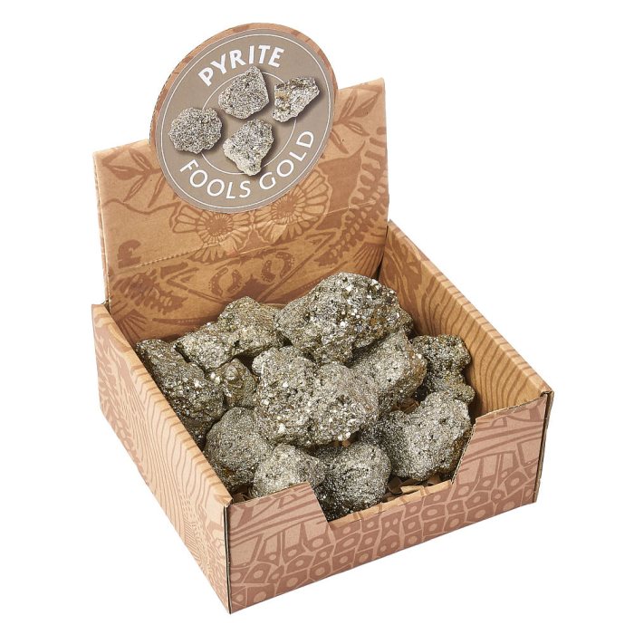 Pyrite (Fools Gold) Retail Box (15 Piece) NETT