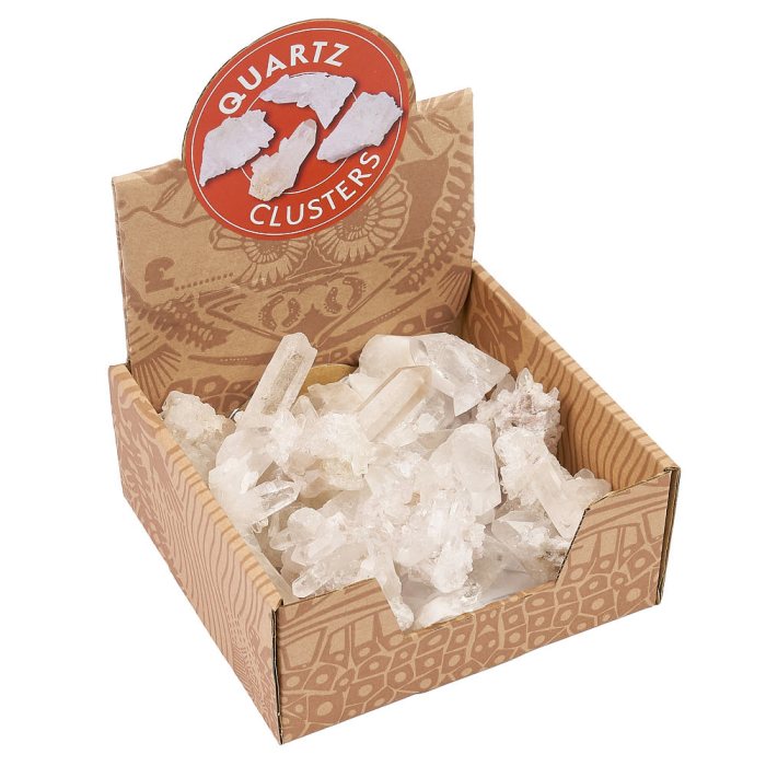 Quartz Cluster Retail Box (25 Piece) NETT
