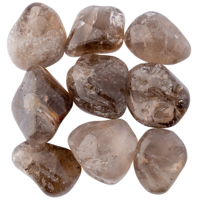 Smoky Quartz Extra Large Tumblestone 40-50mm, Brazil (500g) NETT