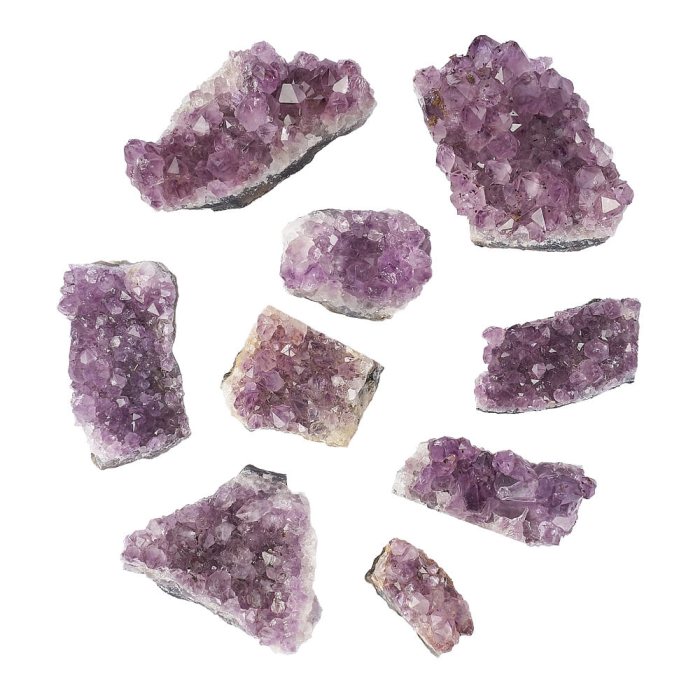 Amethyst Druze 2nd Quality, Unsized (Brazil) (1kg) NFD