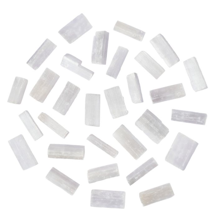 Selenite Sticks 5-6cm approx 20pcs/kg (1kg) NETT