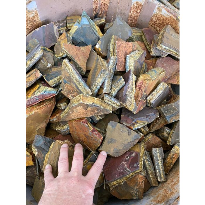 Tiger Eye Gold 5-10cm (South Africa) (1kg) NFD