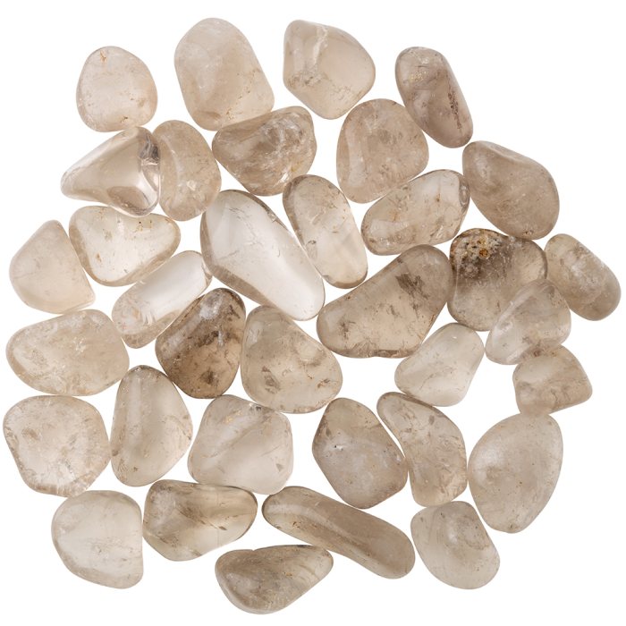 Smoky Quartz 2nd Grade Medium Tumblestone 20-30mm, Brazil (250g) NETT