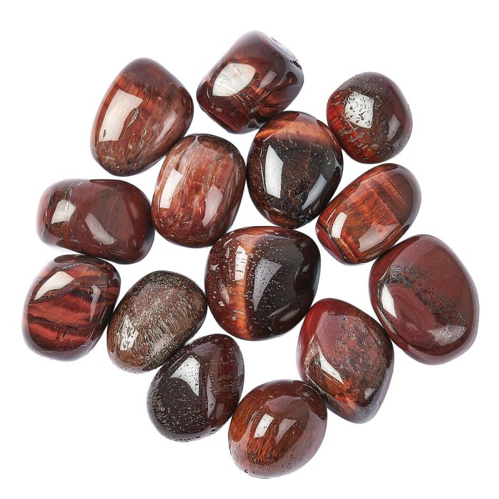 Tiger Eye Red (250g) 20-30mm Med Tumble NETT