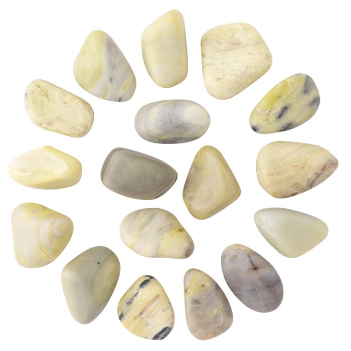 Serpentine (Infinite) Large Tumblestone 30-40mm, India (250g) NETT