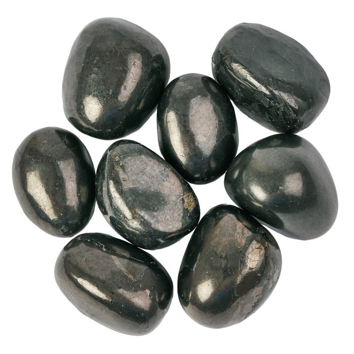 Shungite Medium Tumblestone 20-30mm (100g) NETT