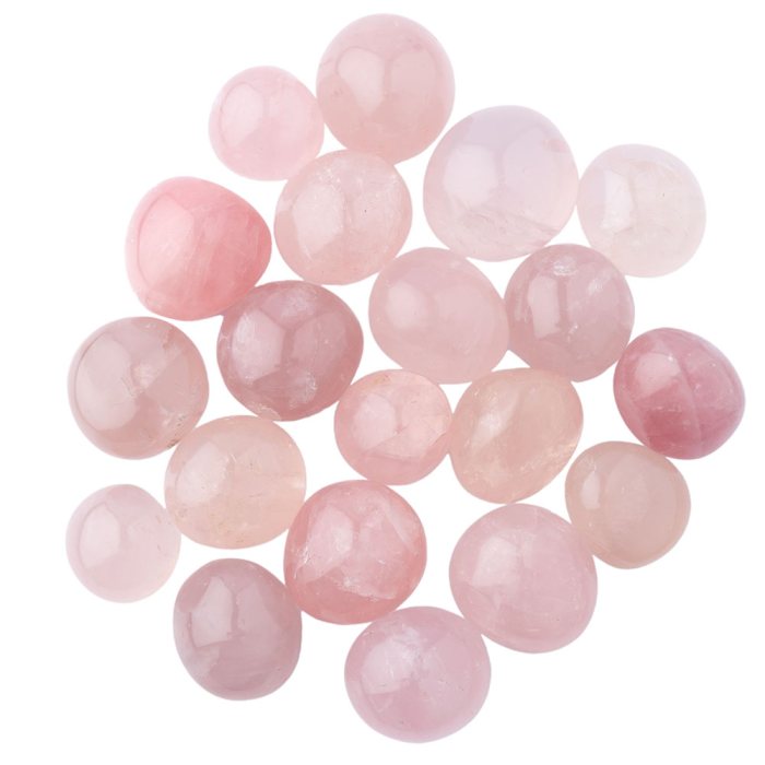 Rose Quartz 30-40mm Tumblestone Madagascar (KG) NFD