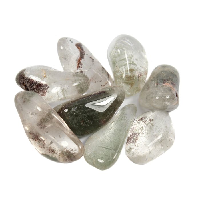 Garden Quartz Tumblestone 30-40mm Large, Brazil (100g) NETT