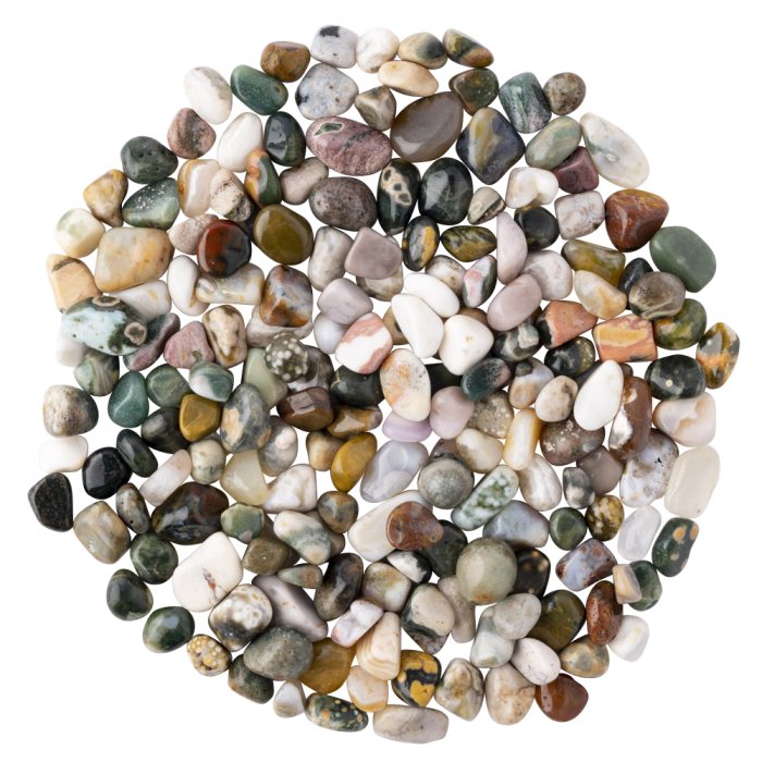 Ocean Jasper Tumblestone Chip 5-10mm, Madagascar (100g) NETT