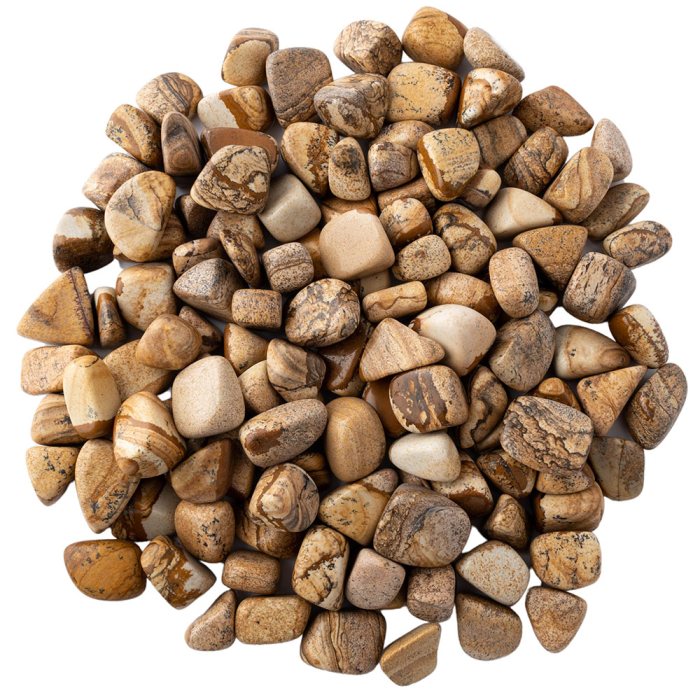 Picture Jasper Large Tumblestone 30-40mm, China (1kg) NETT