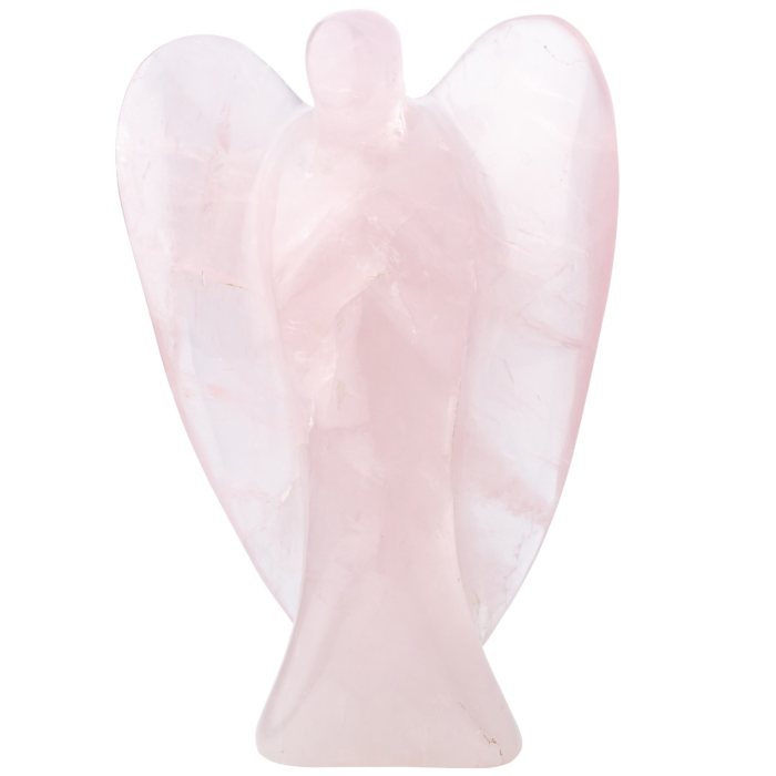 7-8" Angel Rose Quartz (1 Piece) NFD