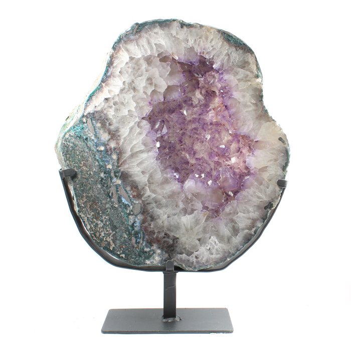 Amethyst Ring on Metal Base (14.3kg) NETT