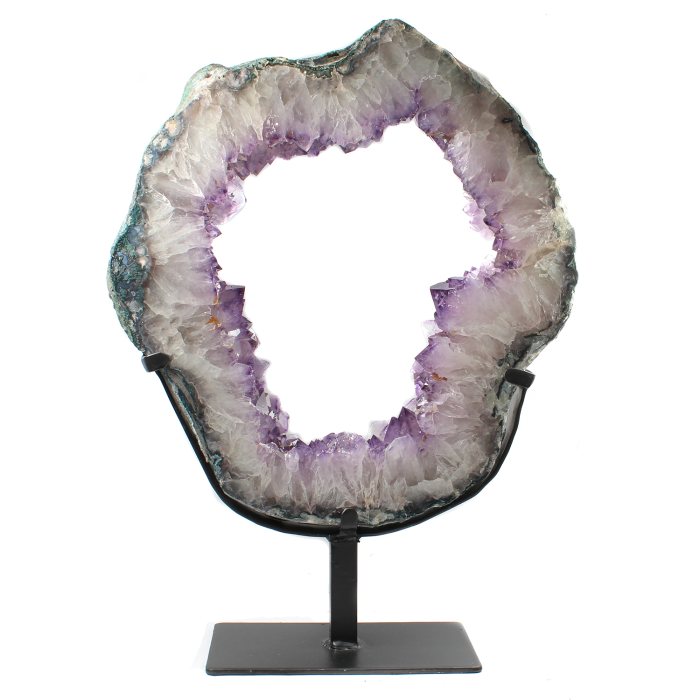 Amethyst Ring on Metal Base (8kg) NETT