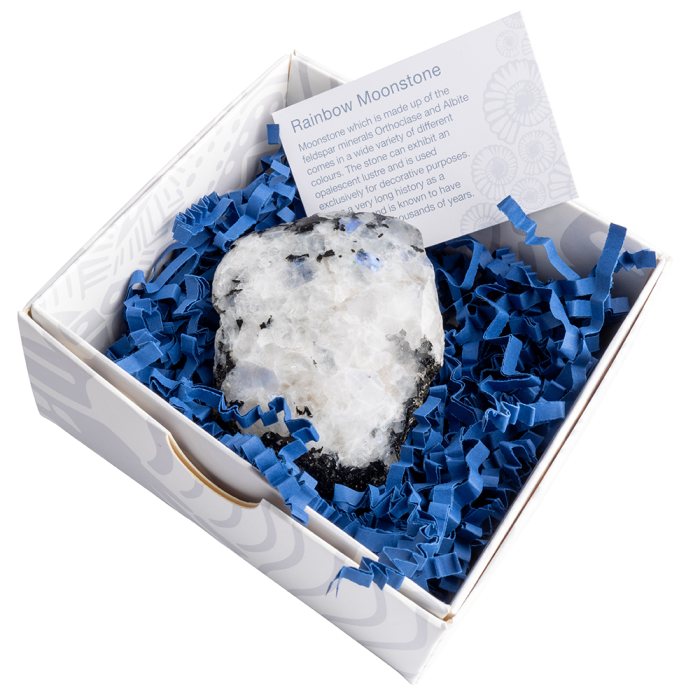 Rainbow Moonstone one side polished 70-80mm (1piece) NETT