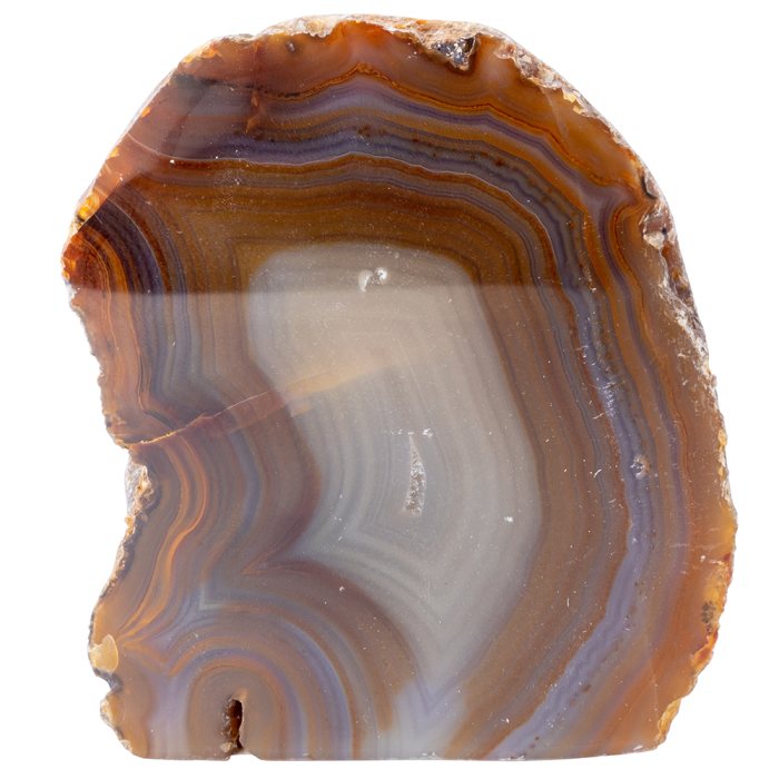 Deluxe Incense Holder Agate End Natural (1pc) NFD