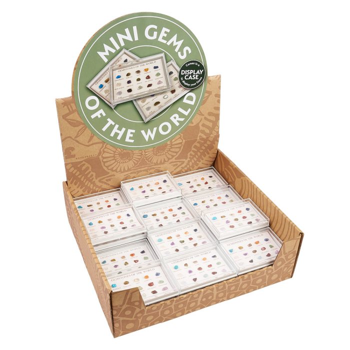 Mini Gems of the World Retail Box (50 Piece) NETT