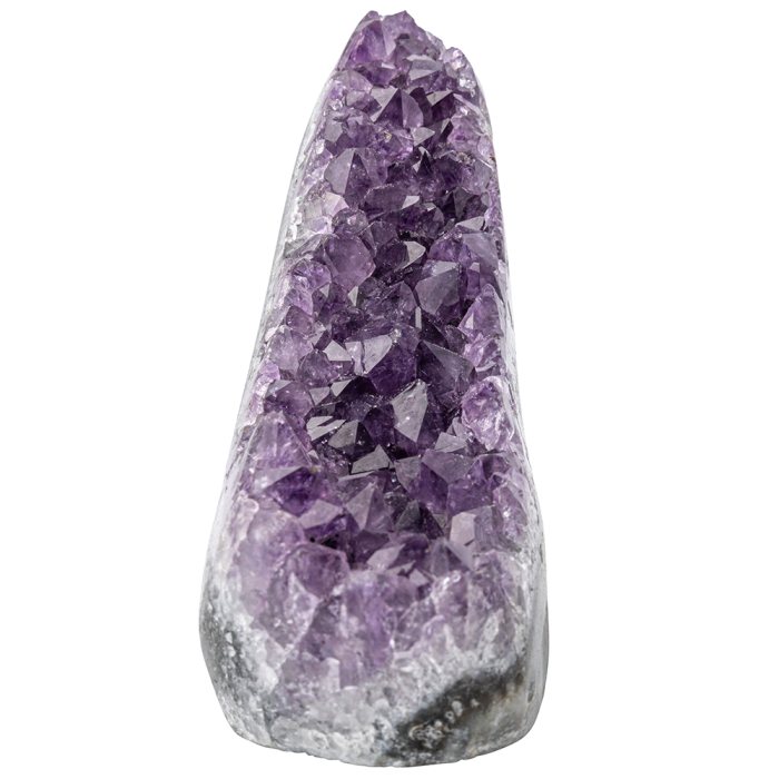 Amethyst Cut Base w/ Polished Edge, Uruguay 1st Quality <250g (1pc) NETT