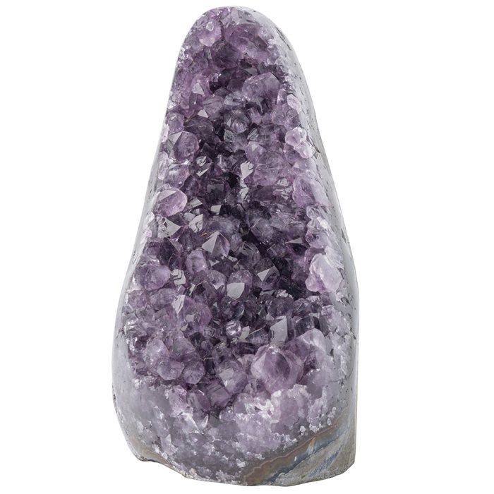Amethyst Cut Base w/ Polished Edge, Uruguay 1st Quality 1.26kg-1.5kg (1pc) NETT