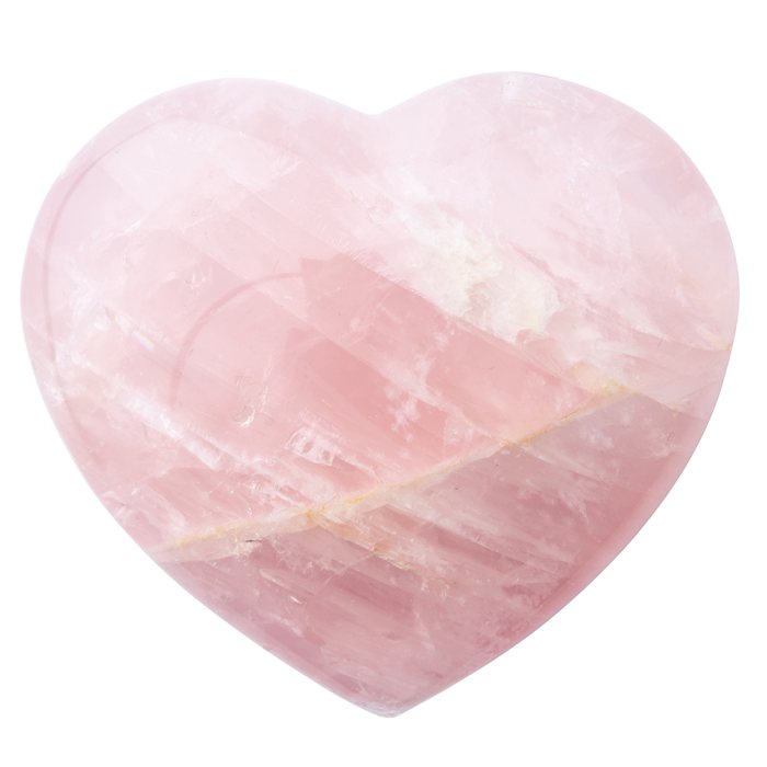 Rose Quartz Heart 5-7cm in Gift Box, Madagascar (1pc) NETT