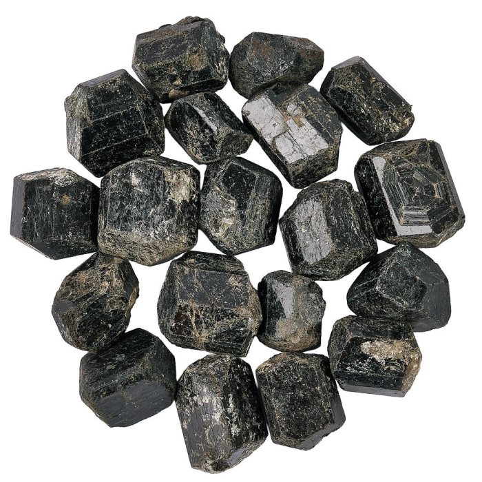 Black Tourmaline, Double Point 10-30mm (KG)